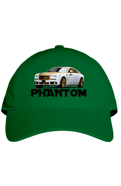 Кепка з принтом "Ролс ройс". Авто, автомобіль, люкс клас, ролс ройс, седан, фантом. 2070702