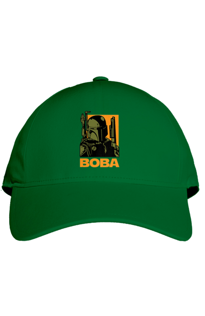 Cap with prints Boba. Bob fett, boba fett, clone, head hunter, star wars. 2070702