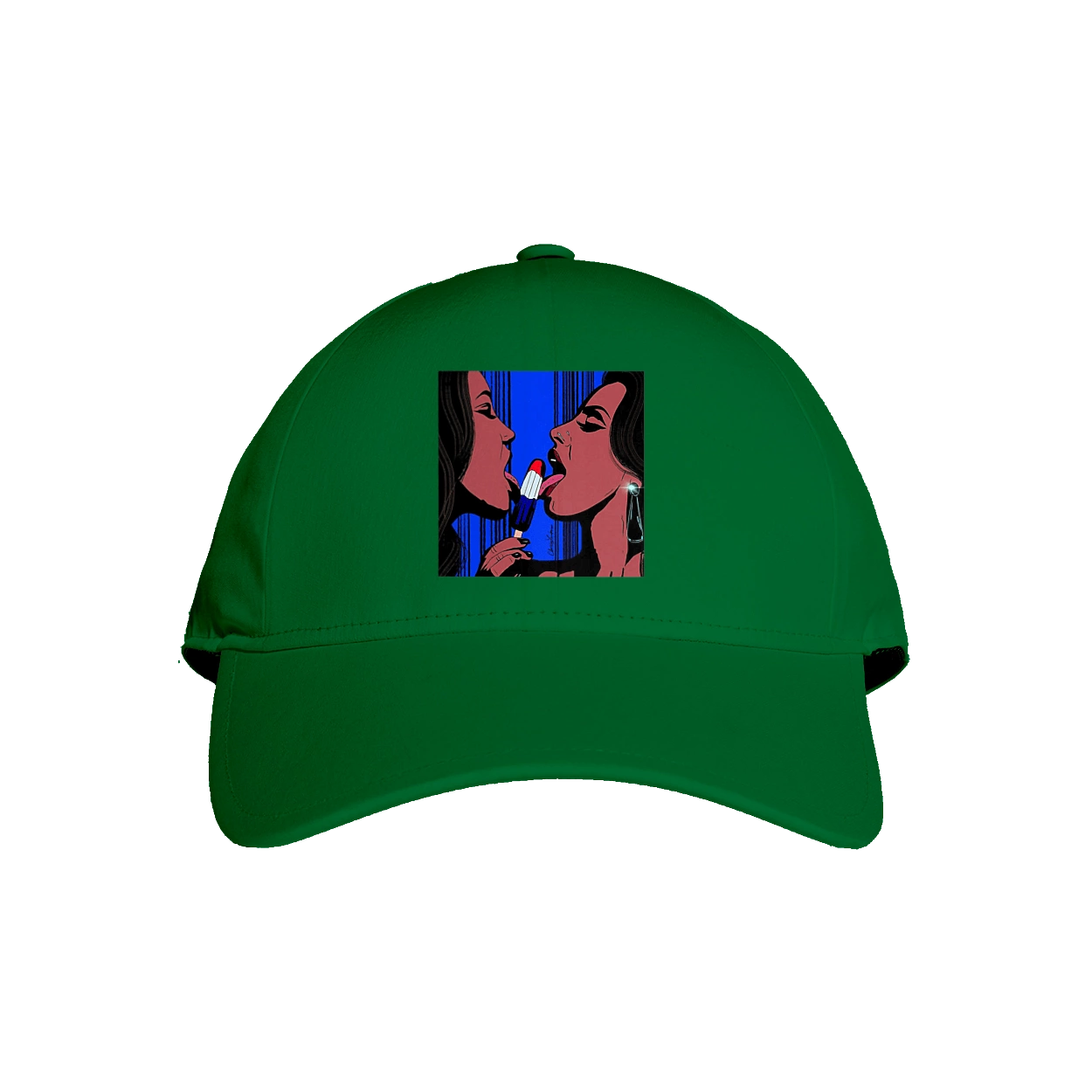 Girls Lick Ice Cream