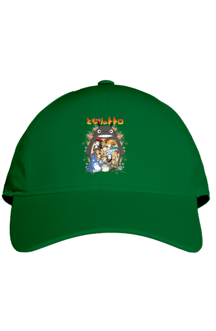 Cap with prints Totoro. Adventures, anime, comedy drama, fantasy, film, my neighbor totoro, tv series. 2070702