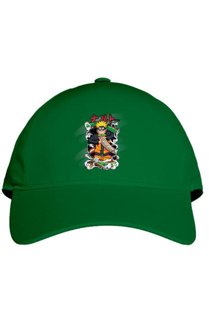 Cap with prints Naruto. Anime, character, manga, naruto, ninja, tv series. 2070702