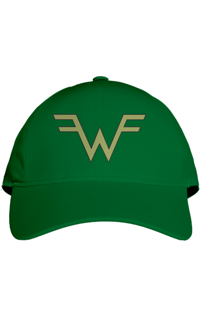 Cap with prints Weezer. Alternative rock, group, indie rock, music, pop rock, power pop, rock, weezer. 2070702