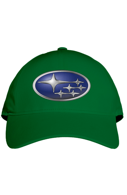 Кепка з принтом "Subaru". Авто, логотип, субару. 2070702