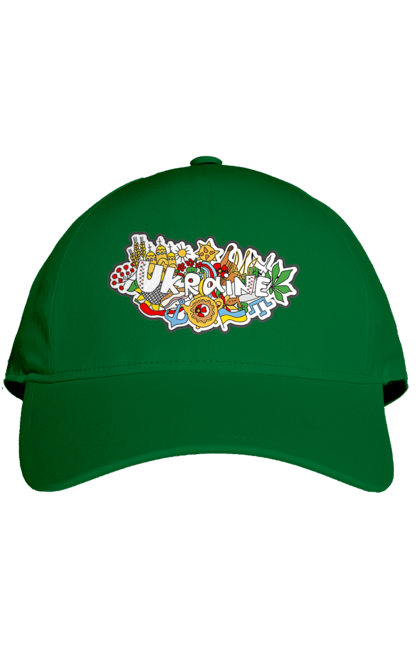 Кепка с принтом Украина. Народы, символика, украина. 2070702