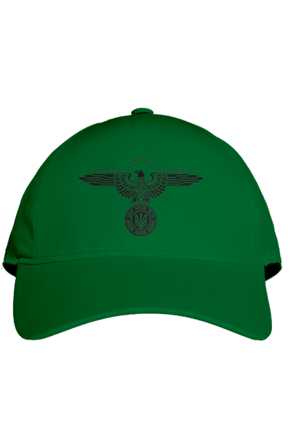 Кепка з принтом "Орел і Герб". Герб, герб україни, орел, патріотичне, україна, українська символіка, українське. 2070702