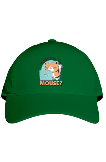 Cap with prints Where is the mouse?. Aitі, angular, c, code, css, html, humor, it, it specialist, javascript, jquery, koduvati, php, proger, programmer, programmers, python, react, svelt, type programmer, vue, you. 2070702