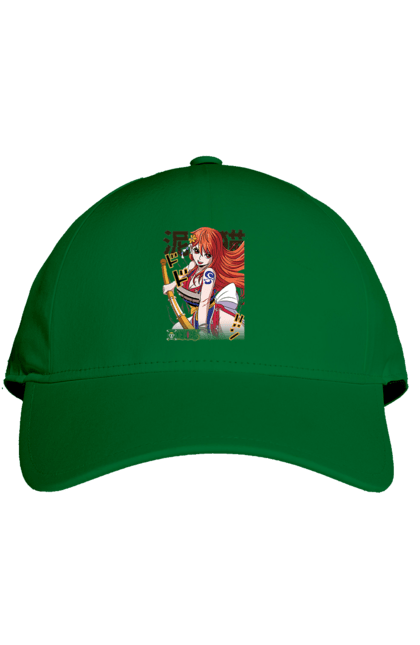 Cap with prints One Piece Nami. Anime, cat burglar, manga, nami, one piece, straw hat pirates. 2070702