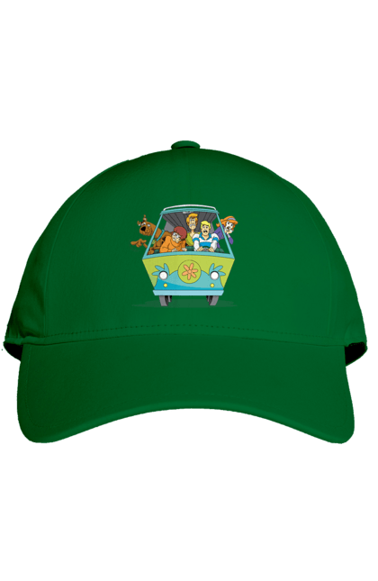 Кепка з принтом "Скубі Ду, Машина". Авто, мультик, скубі ду, собака. 2070702