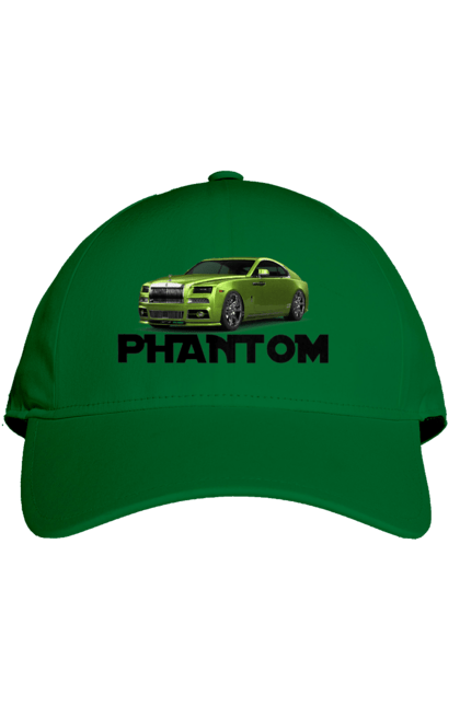 Кепка з принтом "Ролс ройс". Авто, автомобіль, люкс клас, ролс ройс, седан, фантом. 2070702
