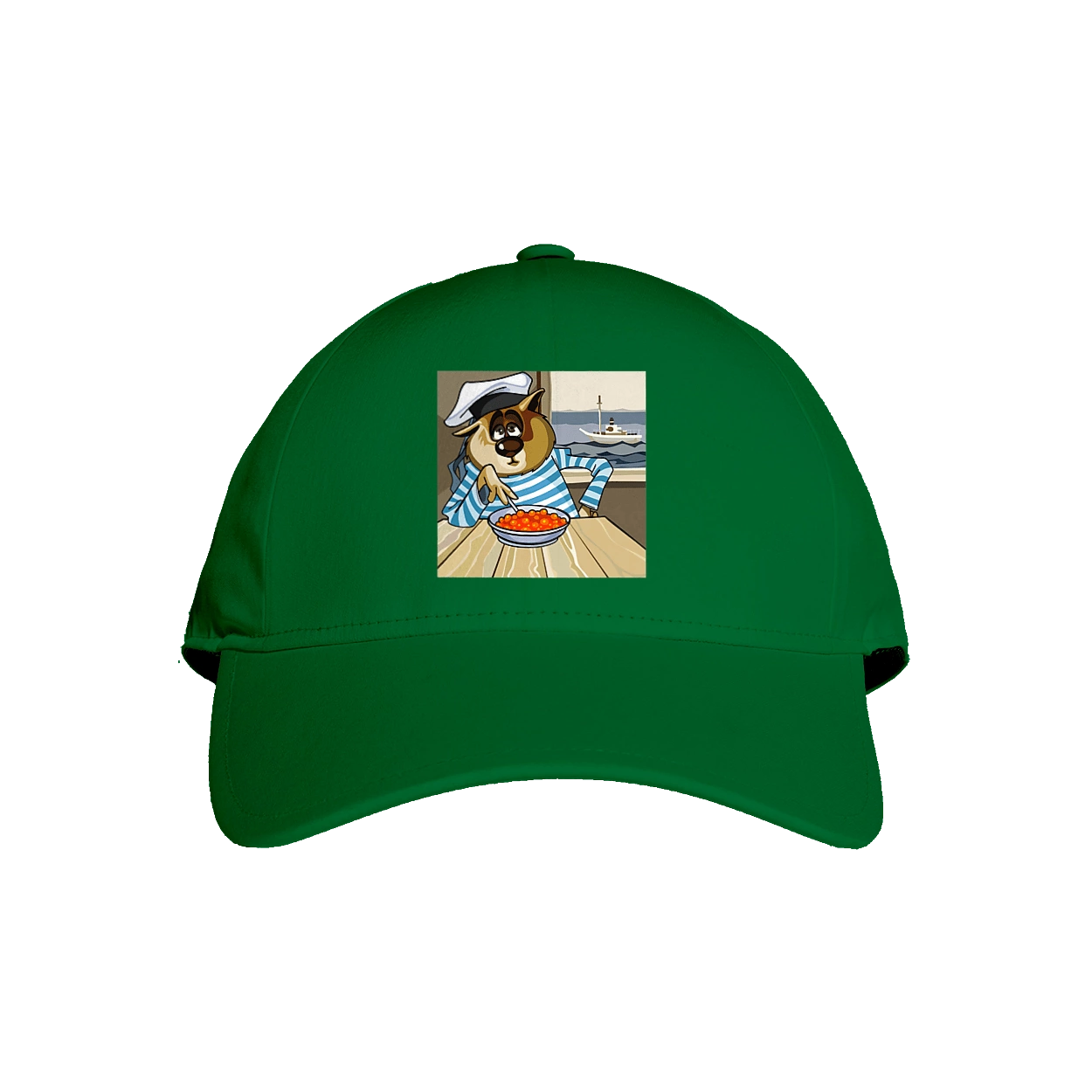 Кот Моряк, На Корабле Ест Красную Икру