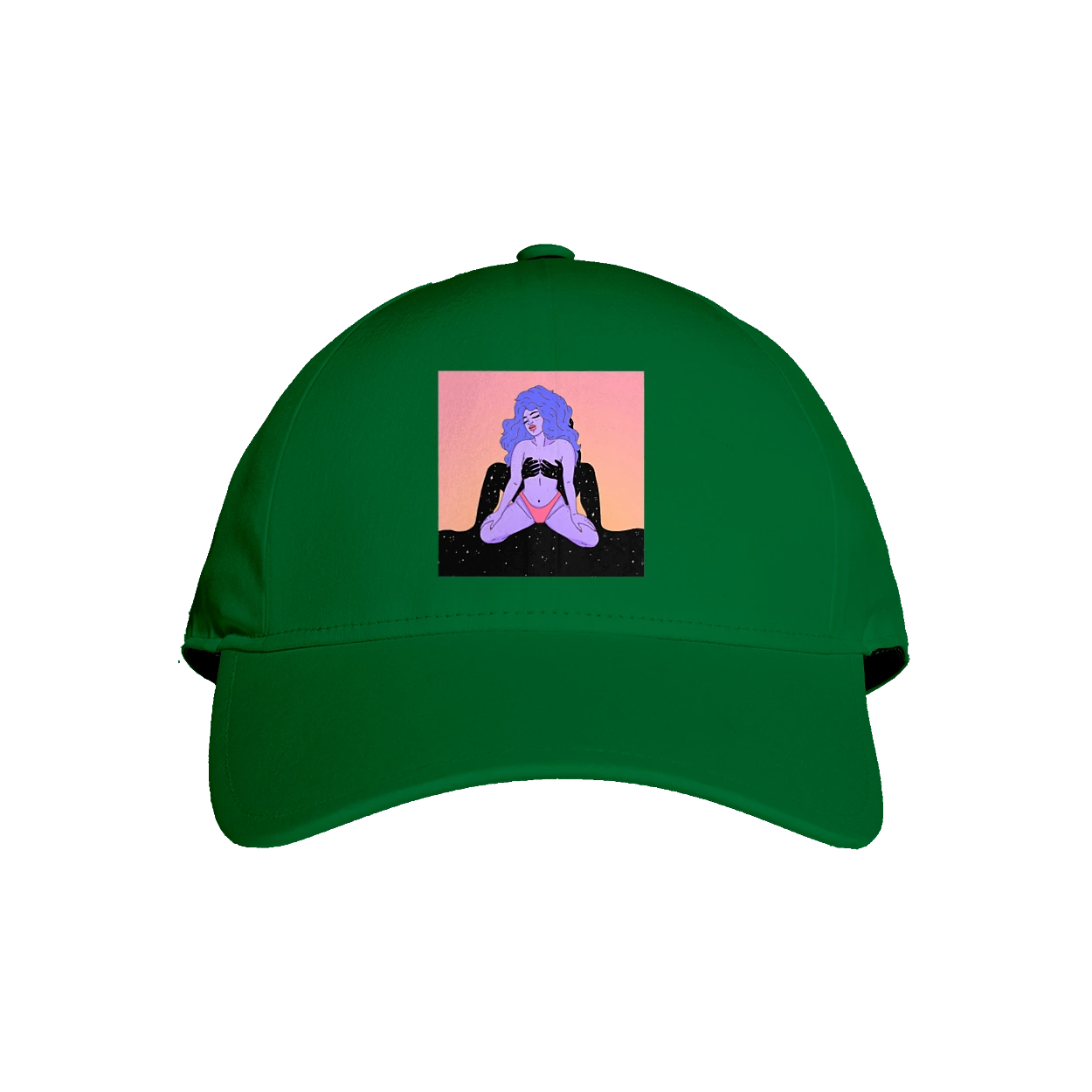 Фіолетова Дівчина В Трусиках