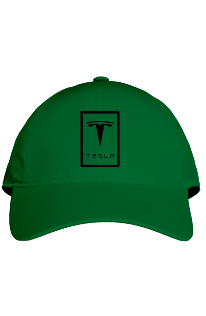 Cap with prints Tesla. Tesla. 2070702