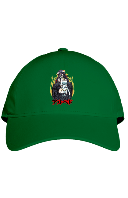 Cap with prints Overlord Albedo. Albedo, anime, lord, overlord, tv series. 2070702