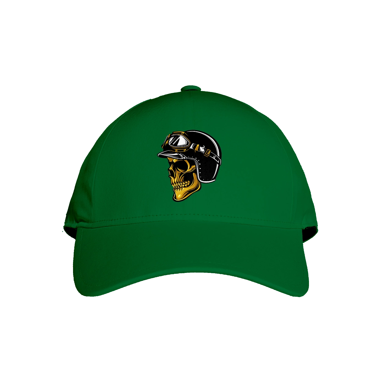 Череп в мотошоломі