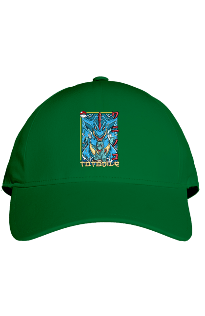 Cap with prints Pokemon Totodile. Nintendo, pokemon, pokemon go, totodile. 2070702