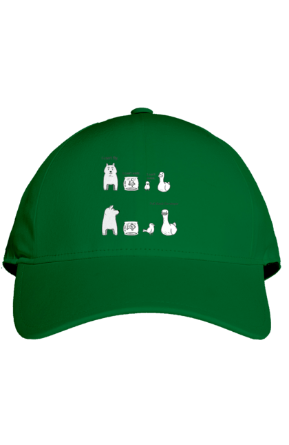 Кепка з принтом "Full Stack Developer". Айті, айтішник, бекенд, гумор, код, кодити, програміст, програмування, фронтенд, фулстек. 2070702