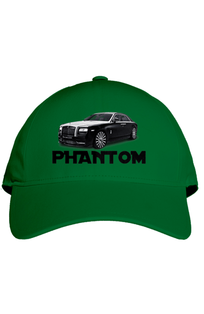 Кепка з принтом "Ролс ройс". Авто, автомобіль, люкс клас, ролс ройс, седан, фантом. 2070702