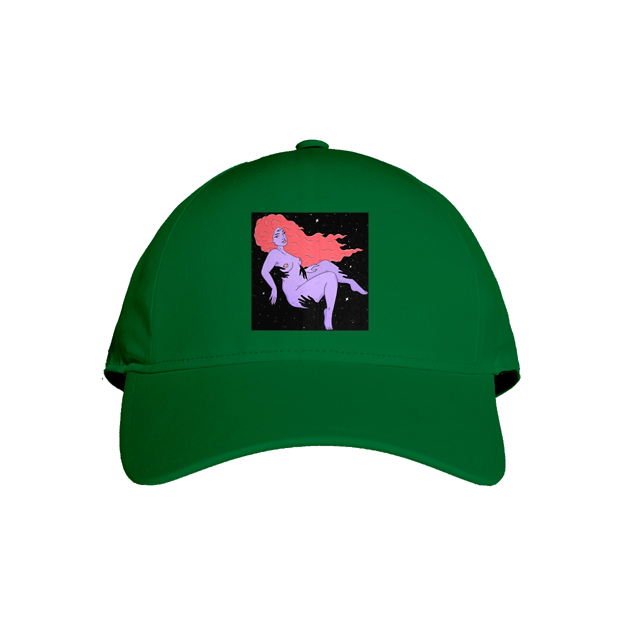 Фіолетова Дівчина В Чорній Дирі