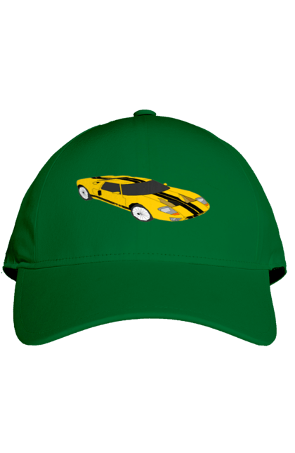 Кепка з принтом "Авто". Авто, гонки, дом, скорость, спорткар. 2070702