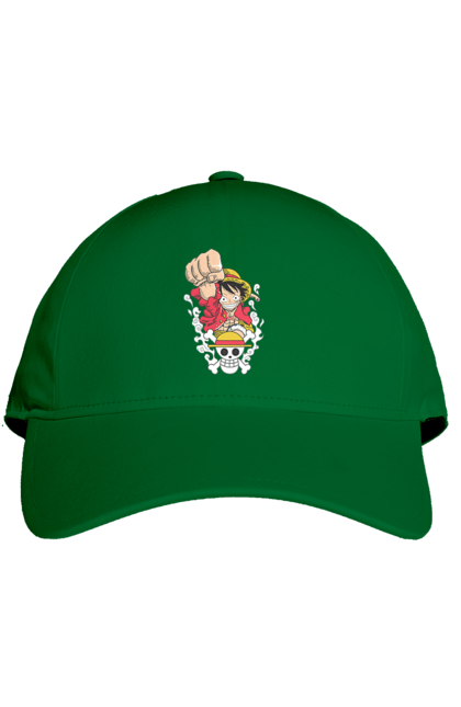 Cap with prints One Piece Luffy. Anime, luffy, manga, monkey de luffy, one piece, pirates. 2070702