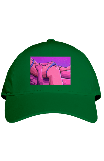 Кепка з принтом "Зняття Трусиків З Дівчини". Гола, тіла, труси. 2070702