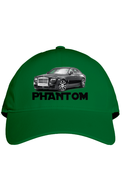 Кепка з принтом "Рнолс ройс". Авто, автомобіль, люкс клас, ролс ройс, седан, фантом. 2070702