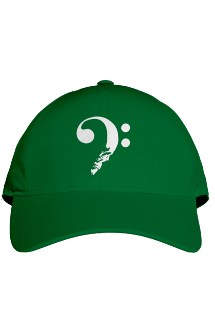 Кепка з принтом "Череп (у чому сенс життя)". Життя, знак питання, лікар, лікарня, після смерті, сенс життя, смерть, череп, що далі. 2070702