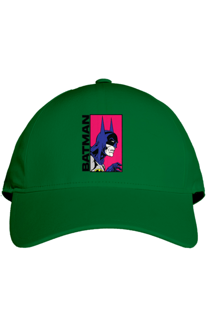 Cap with prints Batman. Batman, bruce wayne, comics, dark knight, dc comics, justice league, movie, superhero. 2070702