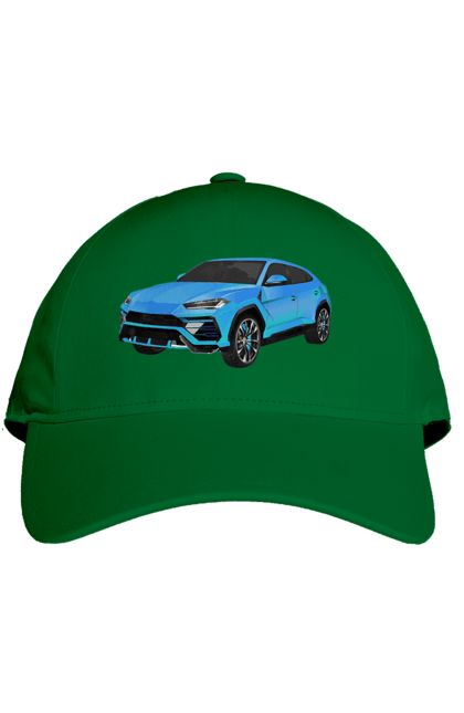 Кепка с принтом Ламборгини Урус. Автомобиль, ламборгини, ламборгини урус, урус. 2070702