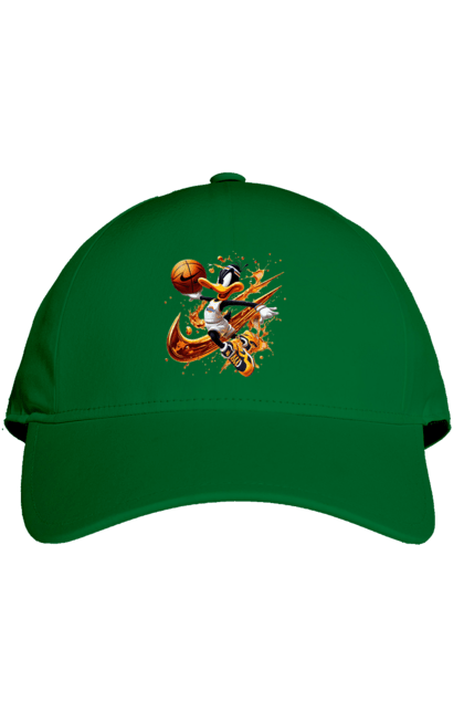 Cap with prints Daffy Duck Nike. Cartoon, character, daffy duck, duck, looney tunes, merrie melodies, nike, warner brothers. 2070702