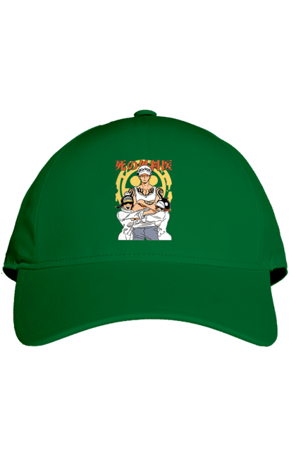 Cap with prints One Piece Trafalgar Law. Anime, manga, one piece, straw hat pirates, trafalgar law. 2070702