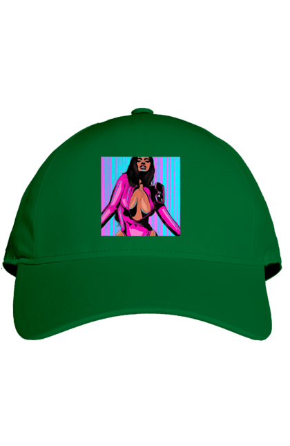 Кепка з принтом "Дівчина З Глибоким Декольте". Гола, дівчина, сиськи. 2070702