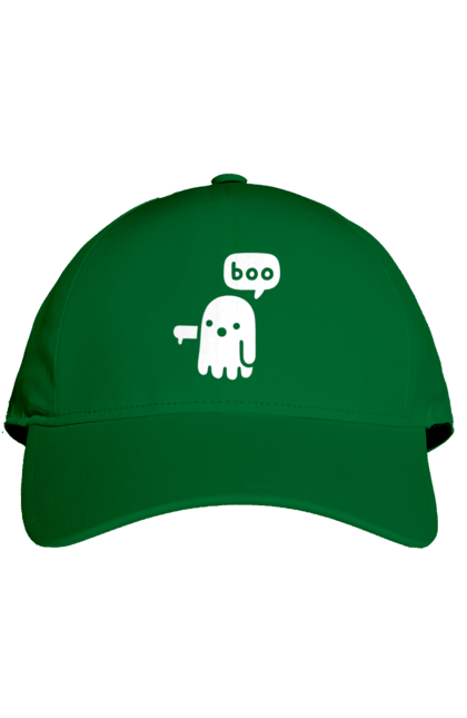 Кепка з принтом "BOO (мова програмування)". Айті, мова програмування, програма, програміст, технічне завдання, ти ж програміст, транслятор boo, тривимірні програми, фрілансер. 2070702