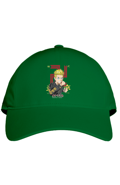 Cap with prints Tokyo Avengers Takemichi. Action movie, anime, fantasy, game, manga, takemichi, thriller, tokyo avengers, tokyo revengers, tv series. 2070702