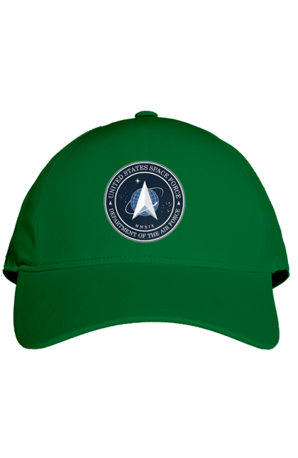 Cap with prints United States Space Force. Emblem, political, politics, space, space force, space travel, united states, ussf. 2070702