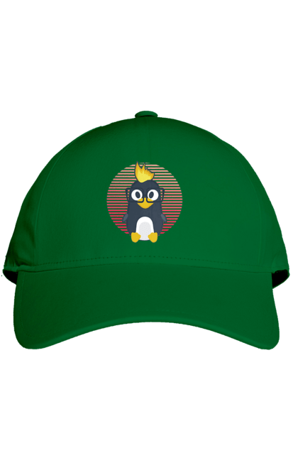 Кепка з принтом "Лінукс". Айті, айтішнік, девелопер, іт, программіст, розробник. 2070702