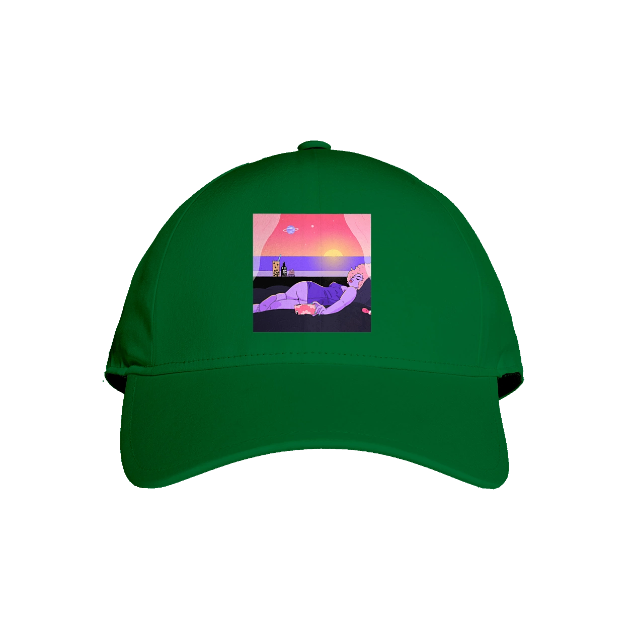 Фиолетовая Девушка На Отдыхе