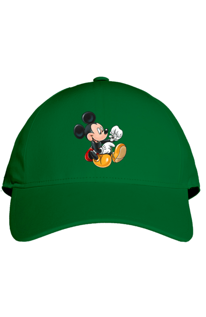 Кепка с принтом Микки Маус. Mickey mouse, дисней, микки, микки маус, мультфильм. 2070702