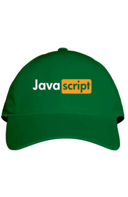 Кепка з принтом "Java скрипт". Айті, айтішник, джава скрипт, для айтішника, для програміста, подарунок айтішнику, подарунок програмісту, програміст, розробник, ява скрипт. 2070702