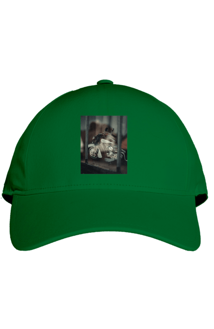 Кепка з принтом "Мото". Байк, дорога, мото, сила, швидкість. 2070702