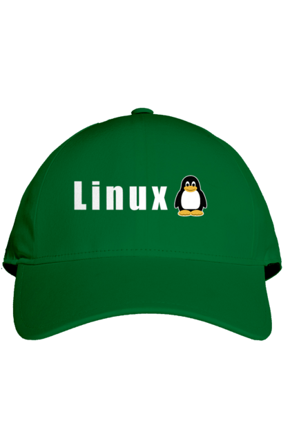 Кепка з принтом "Linux". Linux, адміністратор, айті, айтішник, безкоштовна, безкоштовно, білий, вільна, доступність, комерційна, незалежність, операційна система, ос, пінгвін, програміст, програмне забезпечення, свобода, сервер, сисадмін, система, системний адміністратор, софт, текст. 2070702