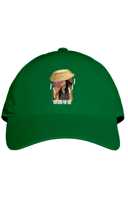 Cap with prints Demon Slayer Hotaru Haganezuka. Anime, blacksmith, demon slayer, hotaru haganezuka, kimetsu no yaiba, manga. 2070702