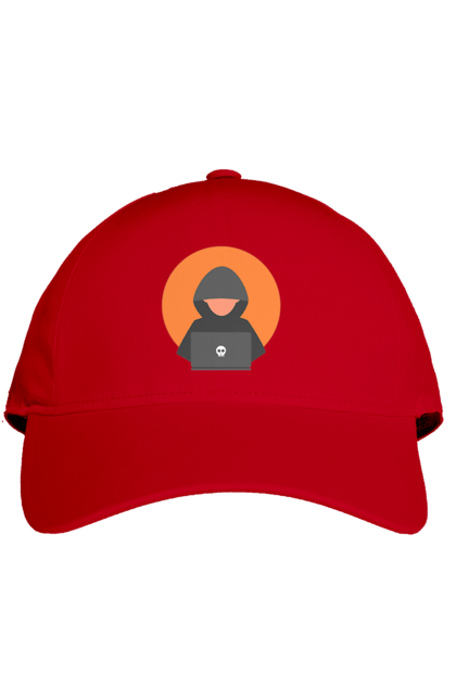 Кепка з принтом "Я програміст". Angular, c, css, html, it, javascript, jquery, php, python, react, svelt, vue, айтишник, айті, гумор, код, кодувати, прогер, програміст, програмісти, ти ж, ти ж програміст, тиж програміст. 2070702