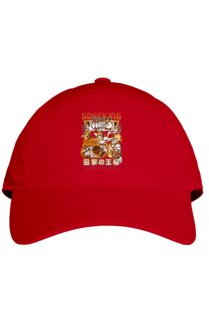 Cap with prints One Piece Usopp. Anime, manga, one piece, sniper, straw hat pirates, usopp. 2070702