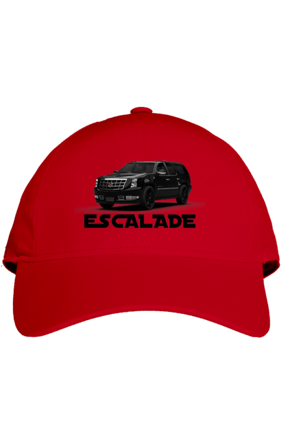 Кепка з принтом "Каділак". Автомобіль, бізнес клас, джип, ескалада, каділак, машина, позашляховик. 2070702