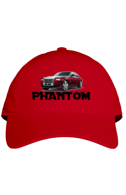 Кепка з принтом "Ролс ройс". Авто, автомобіль, люкс клас, ролс ройс, седан, фантом. 2070702