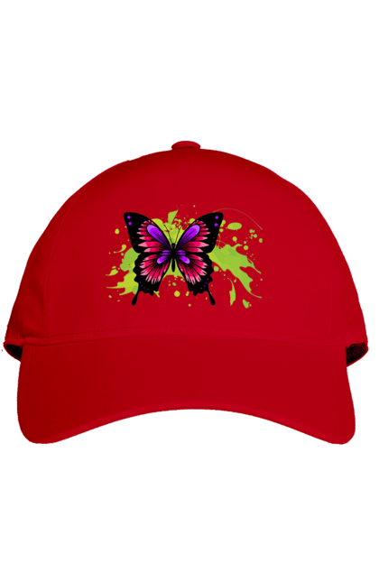 Кепка з принтом "Рожевий Метелик". Метелик. 2070702