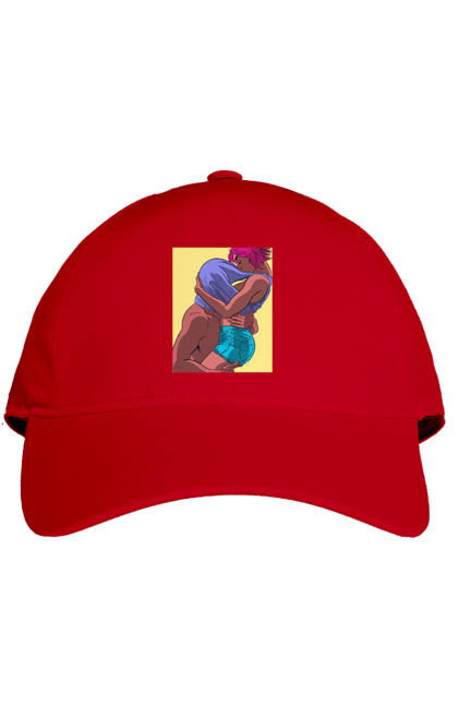 Кепка з принтом "Чоловік Під Майкою У Дівчата". Пристрасть, сиськи. 2070702