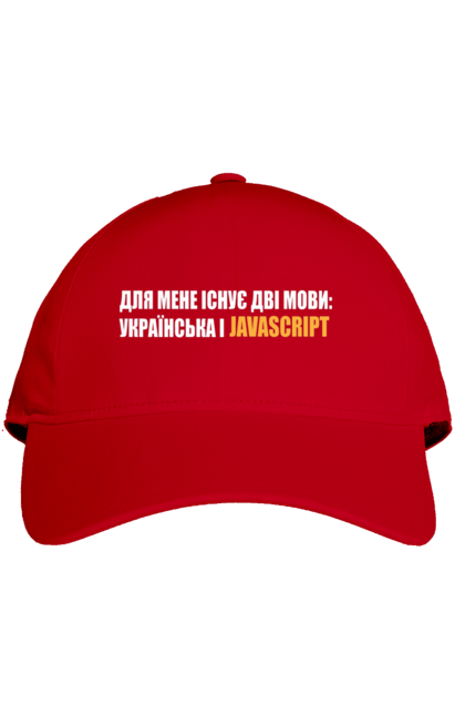 Кепка з принтом "Айті". Айті, айтішник, для айтішника, для програміста, код, пайтон, програміст, пшп, разработчик, яваскрипт. 2070702