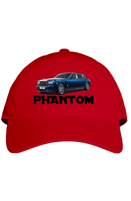 Кепка з принтом "Ролс ройс". Авто, автомобіль, люкс клас, ролс ройс, седан, фантом. 2070702